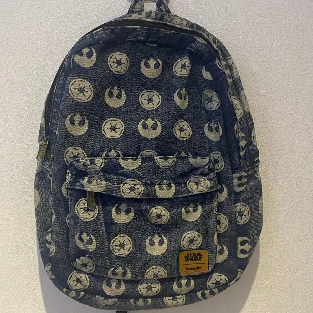 Loungefly Star Wars Imperial Starbird Symbol All Over Print Backpack